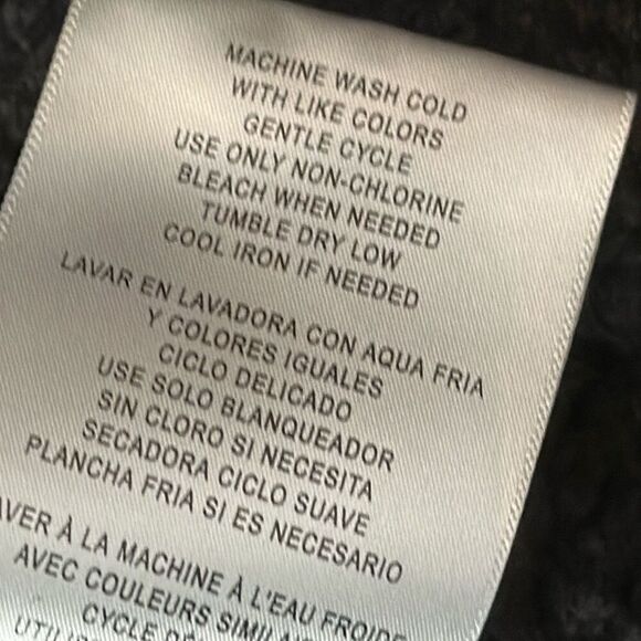 Levi's Size L Men's Military Trucker Sherpa Lined Removable Hood Black Jacket - Picture 11 of 12